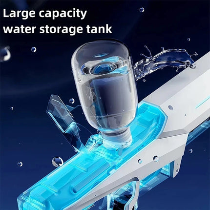 Pistole ad Acqua Elettriche per Adulti, Potenti Spruzzi Automatici, Pistole ad Acqua con Serbatoio, Giocattolo Estivo per Bambini e Ragazzi