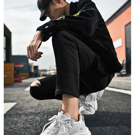 Scarpe da uomo Sneakers uomo tenis scarpe di lusso scarpe casual da uomo Trainer scarpe traspiranti da corsa mocassini di moda scarpe da corsa per uomo