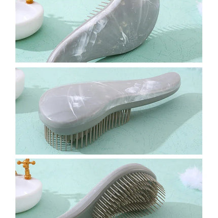 Mini Anti Static Detangling Air Cushion Hair Brush Massage Comb Barber Hair Styling Magic Detangle Tool
