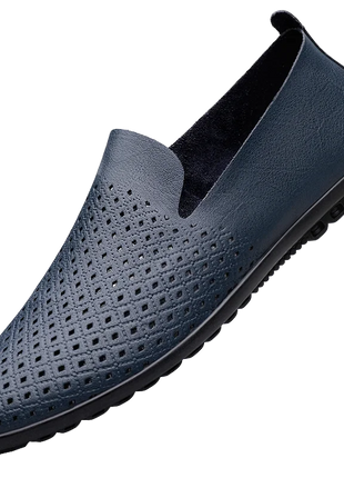 Scarpe da uomo in vera pelle Casual formali mocassini da uomo mocassini estate italiana traspirante Slip on scarpe da barca maschili Over Size 50 51