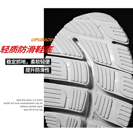 Scarpe da uomo Moda Mesh Traspirante Scarpe da ginnastica di alta qualità Piattaforma Suola morbida Tendenza casual Scarpe da corsa versatili Tenis Masculino
