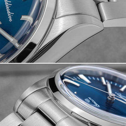 ADDIESDIVE Men's Automatic Mechanical Watch 316L Stainless Steel Luminous with Calendar 100M Waterproof Men's Wristwatch