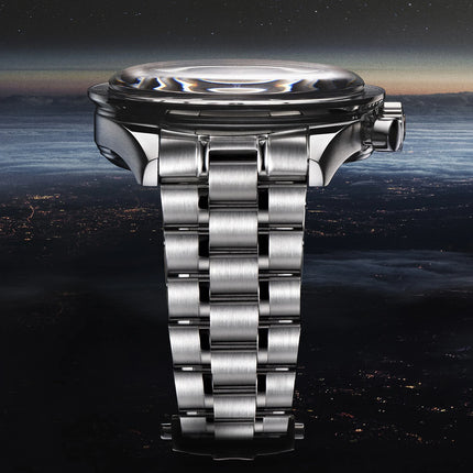 Nuovo Orologio PAGANI DESIGN Moon 2026, Orologio al Quarzo di Lusso alla Moda per Uomo, Cronografo Sportivo in Acciaio Inossidabile