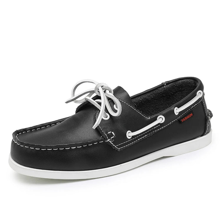 Moda uomo scarpe da barca scarpe da ponte Casual in pelle 2023 mocassini primavera autunno Designer di marca di lusso antiscivolo vendita calda