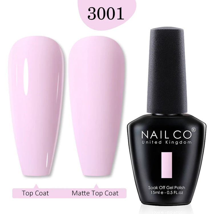 NAILCO 15ml Green Blue Series UV Nail Gel Polish Blue Colors UV&LED Gel Varnish Red Soak Off Semi Permanent LED Nail Gel Varnish