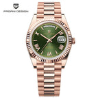 Rose Gold Green