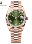 Rose Gold Green