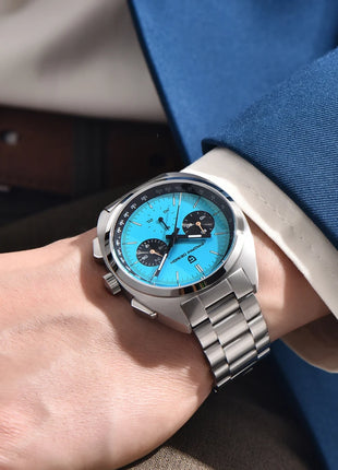 Nuovo Orologio da Uomo PAGANI DESIGN Panda 2026, Orologio al Quarzo Retrò, Cronografo Impermeabile con Vetro Zaffiro AR, Luminoso, Sportivo, in Acciaio Inossidabile