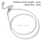 3. White Zircon / 40cm