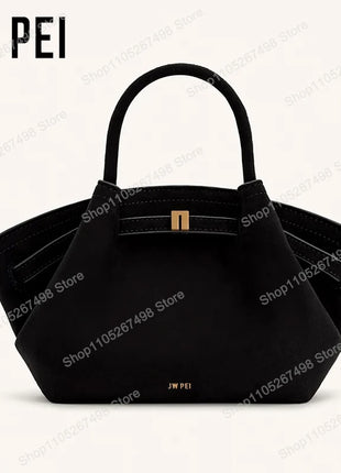 Borsa a Mano di Lusso JW PEI per Donne, Borsa a Tracolla in Pelle, Design Elegante, Grande Capacità, Borsa Hobo con Manico Superiore, Shopper per Lavoro