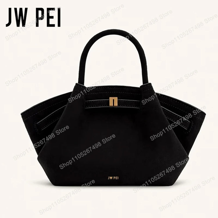 Borsa a Mano di Lusso JW PEI per Donne, Borsa a Tracolla in Pelle, Design Elegante, Grande Capacità, Borsa Hobo con Manico Superiore, Shopper per Lavoro