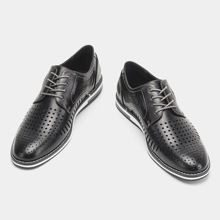 Leather loafer men fashion comfortable 2024 brand casual shoes men