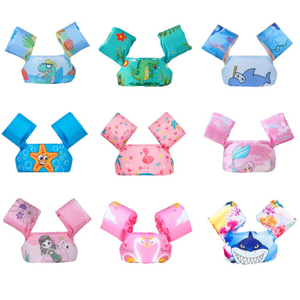 2-6Y Kids Swim Vest Arm Float Ring Swim Trainer Children Swim Vest Kids Swimwear Pool Accessories