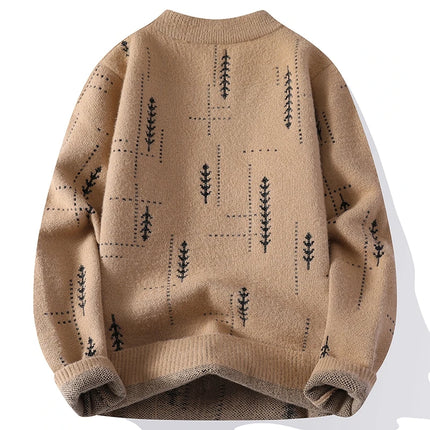 Winter Sweaters for male men thick O-neck sweater men Student youth sweaters autumn Men's wool Casual Knitwear Pullover