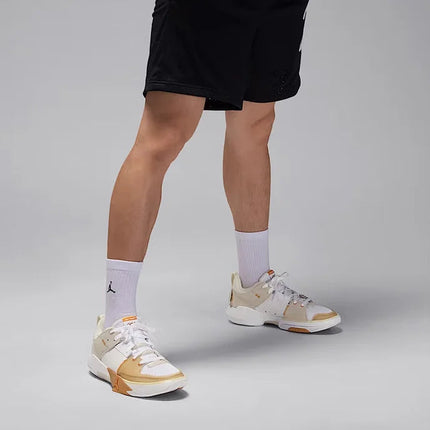 Scarpe da basket pratiche da uomo Nike Jordan Series Westbrook 5 ammortizzanti, resistenti all'usura e bilanciate, nuove scarpe da basket basse Jordan One Take 5 Pf comode e resistenti, cuciture ai colori misti alla moda, mod platinumshop