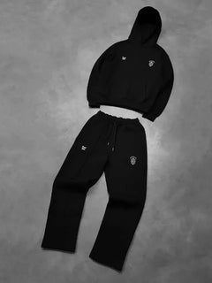 Y2k Men Clothing set Street retro Gothic tracksuit Harajuku Trend Hip Hop personality pattern embroidery oversized tracksuit