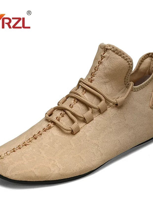 YRZL Mocassini da uomo in rete Mocassini da guida Appartamenti di alta qualità Scarpe da passeggio Mocassini casual antiscivolo traspiranti Scarpe da uomo estive