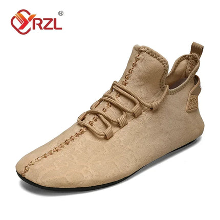YRZL Mocassini da uomo in rete Mocassini da guida Appartamenti di alta qualità Scarpe da passeggio Mocassini casual antiscivolo traspiranti Scarpe da uomo estive