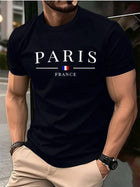 Men's Summer T-shirt 3D Letter Pattern Print T-shirt Men's Personalized Hip Hop Streetwear Tops Casual T-shirt for Men
