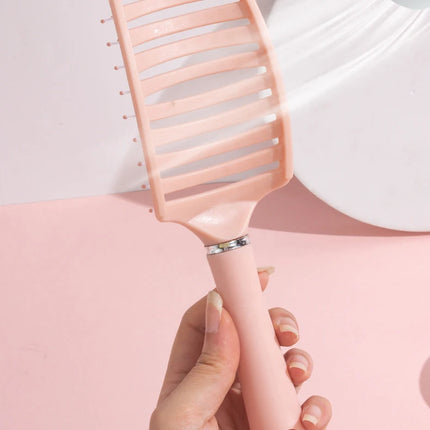 1pc anti-static massage brush  women's hair and scalp massage comb - straight hair professional tool Special for real hair wigs