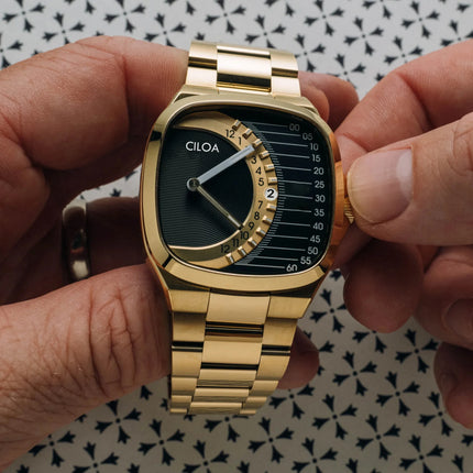 【CILOA】Square high-end men's watch wormhole concept premium men's sports watch brand