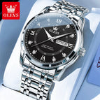 Men Silver Black