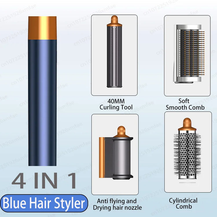 SenCiciMen 6-in-1 Air Multi-Styler & Hair Dryer Brush with Auto-Wrap Curlers With Negative Ions Hair-care Hair Styling Tool Fast Drying, Curling, Volumizing &  Smooth Blowouts and Frizz Gift for Women