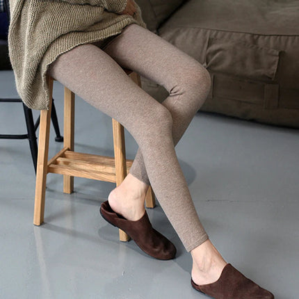 High-quality Sheep Hot Sales Leggings Women Autumn Winter Wool Long Elastic Ladies Fashionable Versatile Basic Style Warm Pants PlatiNum
