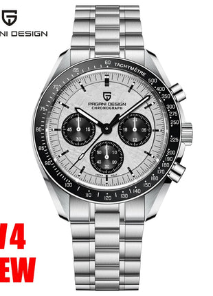 Nuovo Orologio PAGANI DESIGN Moon 2026, Orologio al Quarzo di Lusso alla Moda per Uomo, Cronografo Sportivo in Acciaio Inossidabile