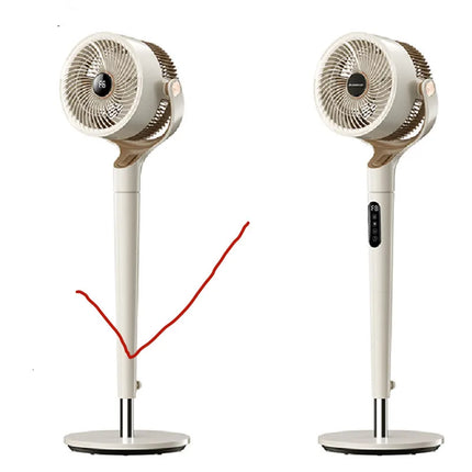 Ventilatore a circolazione d'aria ventilatore elettrico ventilatore da pavimento verticale silenzioso per uso domestico grande vento nuovo telecomando per la temporizzazione della ventola turbo da tavolo