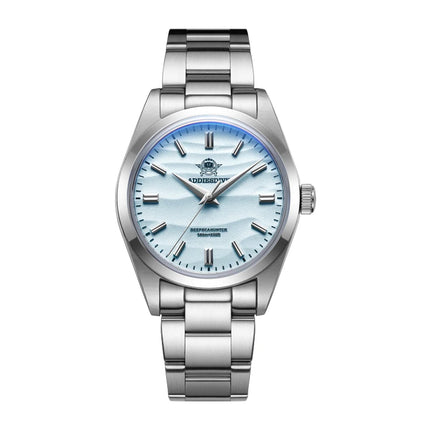 ADDIESDIVE 36mm Top Brand Men Watch Desert Dial Bubble Mirror Pot Cover Glass 10Bar Waterproof Outdoor Sports Quartz Wristwatch