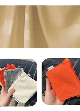Travel Makeup Storage Bags New Mesh Coin Purse Simple Portable Mini Bag Multi-purpose Square Bag Double-layer Zipper Card Holder PlatiNum