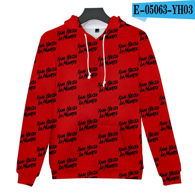 Cartoon Novelty Cute New Anuel AA 3D print Hoodies Sweatshirts Men/Women Sweatshirt Fashion Casual Long Sleeve Pullovers