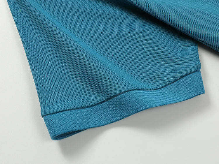 Polo da lavoro in cotone 100% polo personalizzata in puro cotone cultura aziendale T-shirt a maniche corte ricamo stampa logo parola