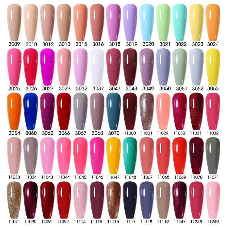 NAILCO 15ml Green Blue Series UV Nail Gel Polish Blue Colors UV&LED Gel Varnish Red Soak Off Semi Permanent LED Nail Gel Varnish