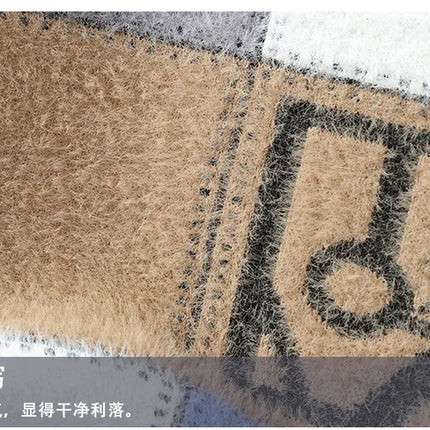 2024 winter new style men's sweater knitted long sleeve Warm Men Fashion Sweaters Thicken Warm wool pullovers Sweater male