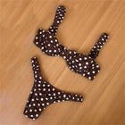 Dot Costume da bagno 2026 Micro Bikini Donne sexy Costumi da bagno Donna Push Up Costume da bagno brasiliano Costumi da bagno Beachwear A fascia Biquini platinumshop