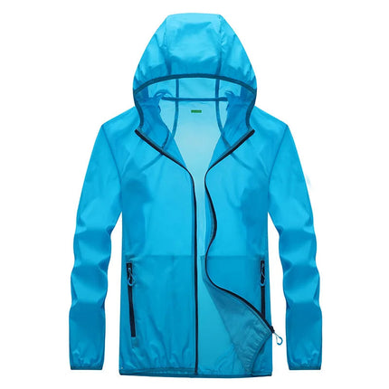 Golf Raincoat Rain Jacket Waterproof Lightweight Quick-Dry UV Sun Protection Breathable Outdoor Sports Men Women Golfing Apparel PlatiNum