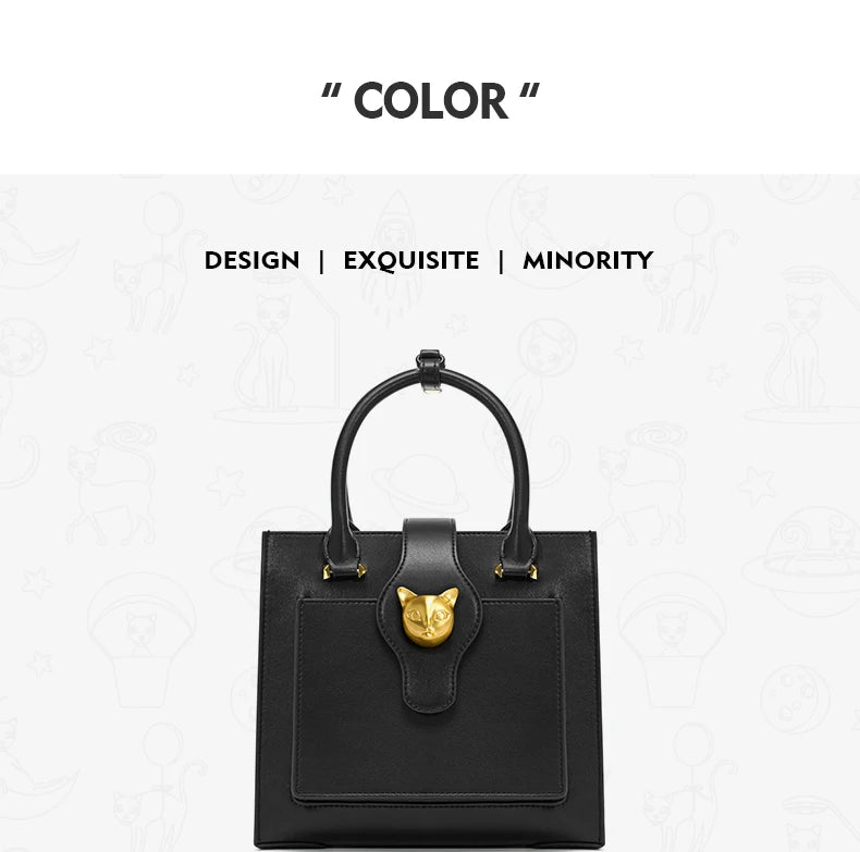 BAFELLI 2025 NUOVA BORSA DA DONNA CAT LUSSO IN PELLE FASHION BUSINESS Spalla Elegante CASUAL CROSSBODY FEMALE BORSA UFFICIALE LADY