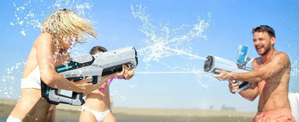 Pistole ad Acqua Elettriche per Adulti, Potenti Spruzzi Automatici, Pistole ad Acqua con Serbatoio, Giocattolo Estivo per Bambini e Ragazzi