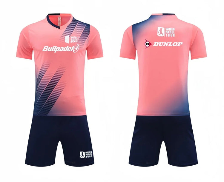 Men's T-shirt And Shorts Set Summer Men's Tennis Short Sleeve T-shirt Stylish And Comfortable Badminton Training Shorts PlatiNum
