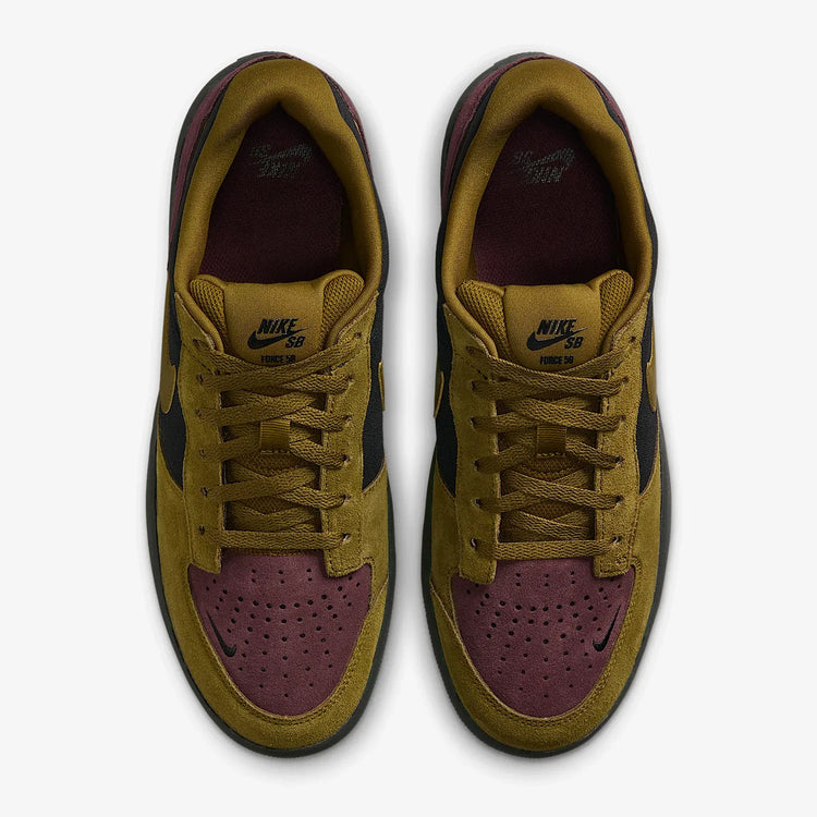 Nike Authentic SB Force 58 Men's Women's Suede Casual Low-Top Sneakers DV5477-008