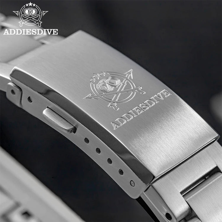 ADDIESDIVE 2026 New Men's Luxury Quartz Watch 100m Water Resistance Sapphire Crystal Japanese Movement BGW9 Blue Lume AD2521