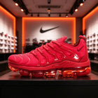 Nike Vapormax Plus TN Classic Red Air Cushion Men's and Women's Running Shoes Comfortable Lightweight Outdoor Sports Sneakers
