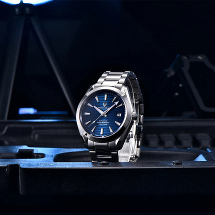 PAGANI DESIGN 2026 Sky Blue 40MM A150 Orologio Meccanico Automatico in Acciaio Inossidabile Impermeabile con Vetro Zaffiro per Uomo