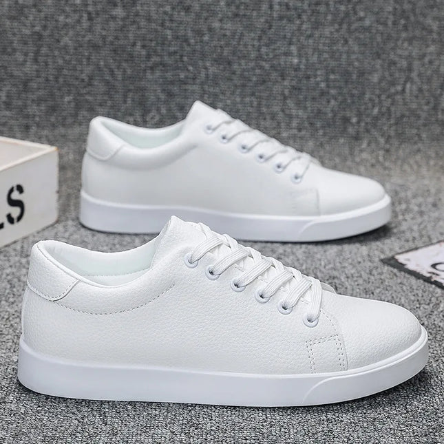 2026 New Fashion Mens Casual Shoes Genuine Leather Designer Lace-up Sneakers High Quality Outdoor walking Mocassin Footwear