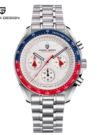 PAGANI DESIGN AK Project Mars Orologi da uomo Orologio al quarzo di lusso superiore da uomo AR Sapphire Speed Cronografo sportivo con data automatica