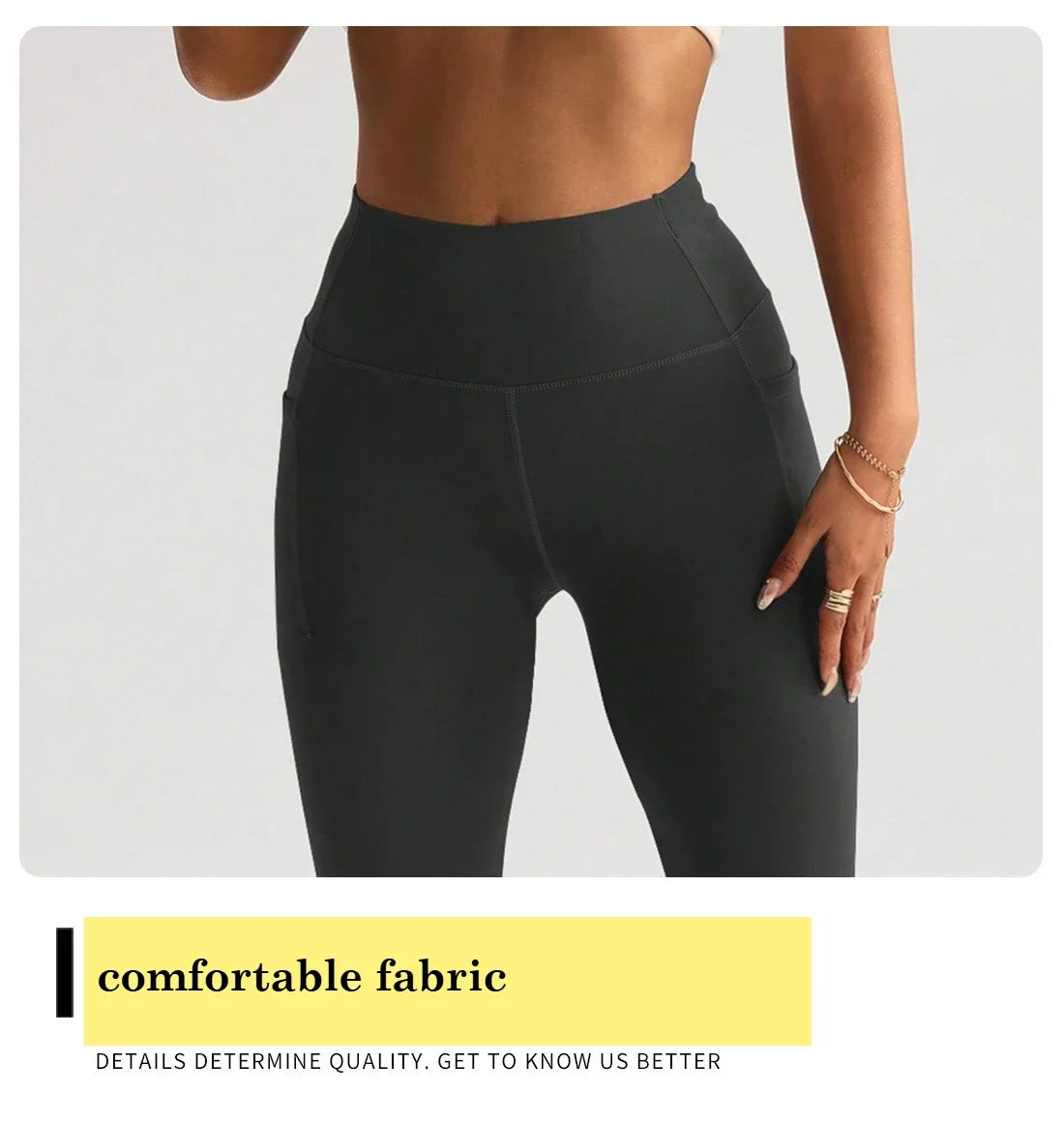 Women's Thermal Fleece Wide Leg Yoga Pants High Waisted Booty Lifting Outdoor Fitness Leggings High Stretch Lounge To Trail Wear