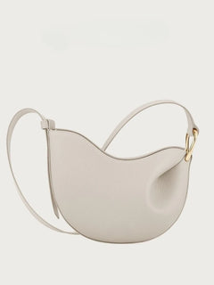 Borsa a tracolla da donna 2026 New French Pea - Design piccolo, in pelle, da portare sotto il braccio o a spalla singola