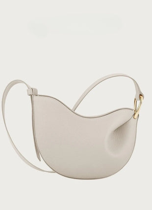Borsa a tracolla da donna 2026 New French Pea - Design piccolo, in pelle, da portare sotto il braccio o a spalla singola